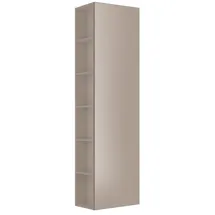 Keuco X-Line Hochschrank 33131140002 48 x 175 cm Trüffel Seidenmatt/Trüffel Klar Glas