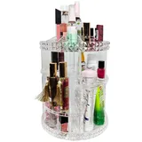 Yudu Auflagenbox Acryl Aufbewahrung Organizer 360° drehbarer platzsparend