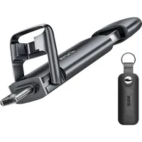 SSK USB C Externe SSD 2TB, mit bis zu 550 MB/s Extreme Schneller Solid State Drive, Dual-USB Typ C + A USB3.2 Gen2 Datenspeicher für Android-Telefon, Laptop, Tablet, Mac