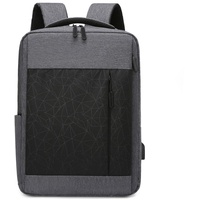 Herren Rucksäcke USB-Lade Business Bag Multifunktionaler wasserdichter Oxford-Stoff-Rucksack für Männer, tragbar, lässig, Laptop-Rucksack