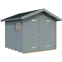 Palmako Gerätehaus Nils 5,4 m2 - 16 mm hellgrau