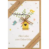 Bsb Nature Card Geburtstag Vogelhaus