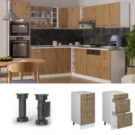 Vicco Schubladenschrank R-Line 40 x 60 x 81,5 cm Weiß