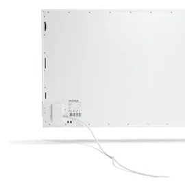 VASNER Konvi Hybrid Drinnen weiß, 900 W Infrarot-Heizlüfter