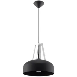 Sollux Lighting Casco 1-flg. dimmbar 60 cm schwarz/weiß