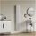 neu.haus Designheizkörper Nore 1600 x 240 mm 812 W weiß Mittelventil