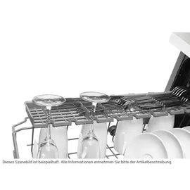 Amica EGSP 569 900 E Einbau-Geschirrspüler (teilintegrierbar, 450 mm breit, Edelstahl)