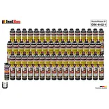 Brandschutzschaum B1 Bauschaum 48x750ml 1x Reiniger Pistolenschaum Montageschaum