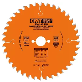 CMT Kreissägeblatt 160 x 2,2 / 1,6 x 20 Z=40 TCG