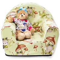 PinkZebra BEZUG für Kindersessel aus Schaumstoff, Sesselbezug, Bezug für Sessel, Past für Kindersessel in Größe: 51 x 34 x 42 cm, Sitzfläche: 26 x 26 cm, Öko-tex Standard 100, Frosch & Freunde