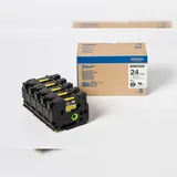 Brother HGe-651V5 Schriftband-Multipack 5x High-Grade 24mm x 8m