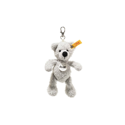 Steiff Kuscheltier Schlüsselanhänger Teddybär 12 cm grau 112508