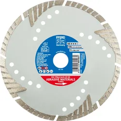 PFERD Diamant-Trennscheibe DG SG zum Trennen von Stein/Beton - 68000023