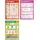 Daydream Education Prime Numbers Poster/Mathematikposter, Hochglanz-Papier, 850 mm x 594 mm (A1), Mathematik-Diagramme für das Klassenzimmer, Bildungstabellen von 3 Stück