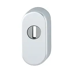 HOPPE® Schutz-Schlüsselrosette 55S-SR-ZA, Aluminium, Farbe: Naturfarbig