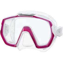 Tusa Tauchmaske M1003 Freedom Elite - Klar - Bougainville Pink