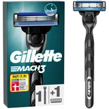 Gillette Mach3 Rasierer + Rasierklingen 1 St.