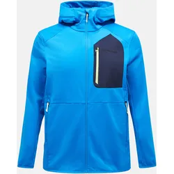 PEAK PERFORMANCE M Utility Light Zip Hood-BRILLIANT BLUE- BRILLIANT BLUE/BRILLIANT BLUE/ - XL