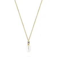 Guido Maria Kretschmer Kette Pearl gelbgold