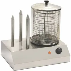 Hotdog-Maschine - AMITEK SH3 - 230 V - Leistung (W) 800 - Rostfreier Stahl