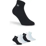 Fila UNISEX QUARTER PLAIN SOCKS 6-Paar Blau 39-42