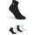 Fila UNISEX QUARTER PLAIN SOCKS 6-Paar Blau 39-42