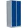 Classix Schließfachschrank Stahl 80,0 x 50,0 x 180,0 cm blau/lichtgrau 8 Fächer abschließbar