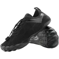 Freiluftkind Das Original – Kokoda rutschfeste Barfußschuhe (Schwarz/Größe EU 38) – Der perfekte Barfußschuh für Dein Abenteuer – Barfusslaufschuhe Barfuss Schuhe Barefoot Shoes - 38 EU