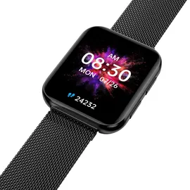 Garett Smartwatch GRC Maxx Czarny stalowy (46 mm), Smartwatch