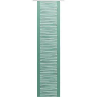 Neutex for you! Padova Schiebegardine Klettband Striche 57x145 cm petrol