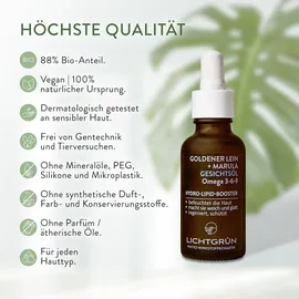 lichtgrün® Gesichtsöl Bio Omega-3-6-9 30 ml Hautöl