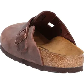 Birkenstock Boston Nubukleder geölt schmal habana 47