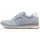 Marco Tozzi Damen Sneaker flach mit Reißverschluss Vegan, Blau (Polar Comb), 39 EU