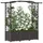 vidaXL Hochbeet mit Rankgitter und Dach 164 x 40 x 142 cm Braun