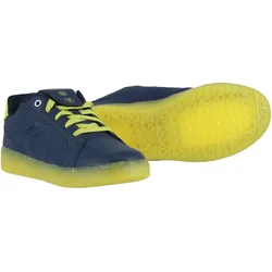 Geox Sneaker Kommodor blau/gelb Kinder