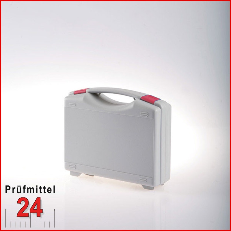 Kunststoffkoffer mit Noppenschaumeinlage PM24 ENYPack 2004 Grau Außenmaße L/B/H: 275 x 230 x 83 mm