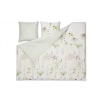 Estella Meadow Mako-Satin grün 200 x 200 cm + 2 x 80 x 80 cm