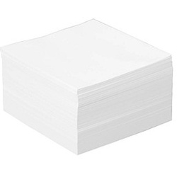 Notizzettel lose weiß 9,0 x 9,0 cm, ca. 500 Blatt, 1 Pack