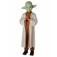 Metamorph Kostüm Star Wars – Yoda Kostüm für Kinder, Kostüm Du anziehst, Jedi-Meister Du sein wirst! beige|gelb 164