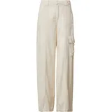 QS Cargo-Hose aus Leinenmix Beige 36