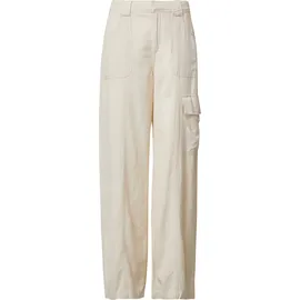 QS Cargo-Hose aus Leinenmix Beige 36