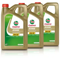 3x 5 L = 15 Liter Castrol Edge Fluid Titanium 5W-30 LL Motoröl