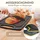 Blumtal Schneidebrett-Set Kunststoff 2 40 x 24,5 cm Schwarz