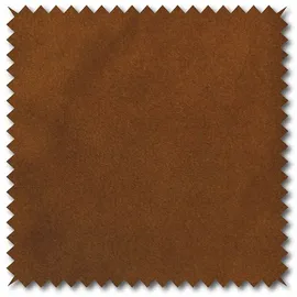 KAWOLA Sessel ARLY Velvet 70 x 80 x 80 cm Cognac
