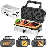 MPM MOP-33M 3 in 1 Sandwichmaker, - White