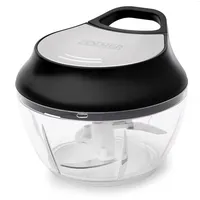 Zolmer ZOLMER® Zwiebelschneider - Manueller Zerkleinerer mit Seilzug als Gemüseschneider - Multizerkleinerer mit 500ml Fassungsvermögen - Zwiebelhacker