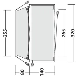 Outwell Seacrest Busvorzelt Grau