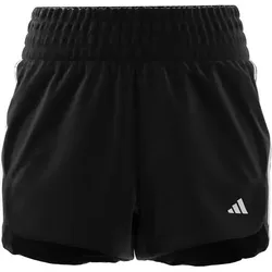 ADIDAS Damen Shorts Pacer Training 3-Streifen, BLACK/WHITE, L