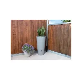 4rain Vaso 2in1 Regenspeicher 220 l zinkgrau