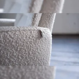 KAWOLA Sessel SARI Relaxsessel drehbar Stoff taupe